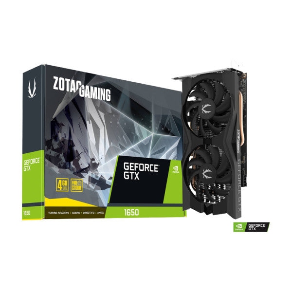 ZOTAC GeForce GTX 1650 GAMING 4GB GDDR6 ZOTAC GeForce GTX 1650 GAMING 4GB GDDR6